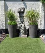 Tuinbeeld Vrouw met kruik (1.60m hoog), Ophalen, Gebruikt, Mensenbeeld