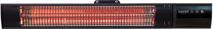 Terrasverwarmer - Sunred - Zwart - Wand model - 2500W, Tuin en Terras, Terrasverwarmers