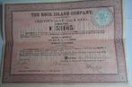 Certificaat van aandeel The Rock Island Company, Verzenden, Voor 1920, Aandeel