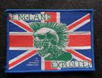 The Exploited England  vintage 1990 patch e19, Nieuw, Kleding, Verzenden