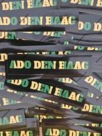 Ado Den haag stickers 12x3cm, Ophalen of Verzenden, Poster, Plaatje of Sticker, Nvt, Nvt