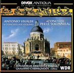 Antonio Vivaldi, concerti per le solennita, Ophalen of Verzenden, Barok, Zo goed als nieuw, Orkest of Ballet