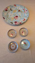 Pip Studio Servies - Schaal & Theezak Houders, Gebruikt, Blond Amsterdam, Ophalen of Verzenden, Schaal of Schalen