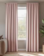 Prachtige elegante gordijn 140 x 270 roze, Ophalen of Verzenden, Nieuw, 100 tot 150 cm, 200 cm of meer