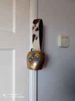 Vintage handgeschilderde Zwitserse koeienbel, Ophalen of Verzenden