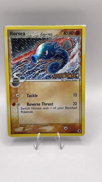 Pokémon Horsea δ Delta Species – 31/101  beschikbaar voor biedingen