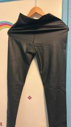 Leren broek met leren pijpen, Ophalen of Verzenden, Gedragen, Zwart, Legging