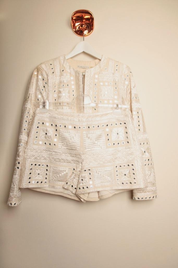 ALICE+OLIVIA Geweldig pakje Mt 38 1x gebruikt! Wprijs€ 900,-, Kleding | Dames, Jasjes, Kostuums en Pakken, Zo goed als nieuw, Kostuum of Pak