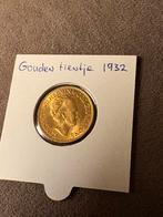 Gouden tientje 1932, Postzegels en Munten, Munten | Nederland, Verzenden, Goud, Koningin Wilhelmina, Losse munt