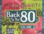 Back To The 80's Volume 2 (De Hits Uit De Jaren '80) 4XCD, Cd's en Dvd's, Verzenden, Zo goed als nieuw, Pop