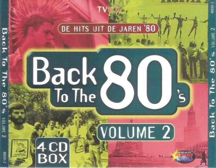 Back To The 80's Volume 2 (De Hits Uit De Jaren '80) 4XCD, Cd's en Dvd's, Cd's | Verzamelalbums, Zo goed als nieuw, Pop, Verzenden