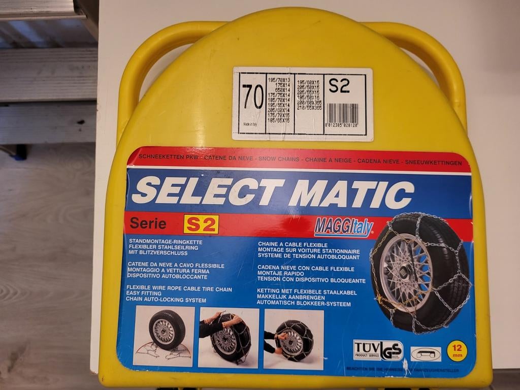 Sneeuwkettingen, Ophalen