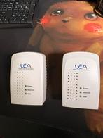 LEA NetPlug Turbo Ethernet 85 Mbps – set van 2 (zgan), Ophalen of Verzenden, Zo goed als nieuw