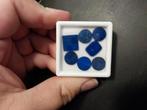 Lot mat lapis lazuli zegelstenen, Sieraden, Tassen en Uiterlijk, Edelstenen, Ophalen of Verzenden, Zo goed als nieuw