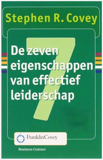 De zeven eigenschappen van effectief leiderschap (Covey) beschikbaar voor biedingen