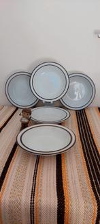 5 Vintage Thomas Scandic germany diep bord borden, Huis en Inrichting, Keuken | Servies, Verzenden, Zo goed als nieuw, Bord(en)