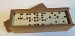 antieke domino dominostenen in been en ebbenhout, Verzenden