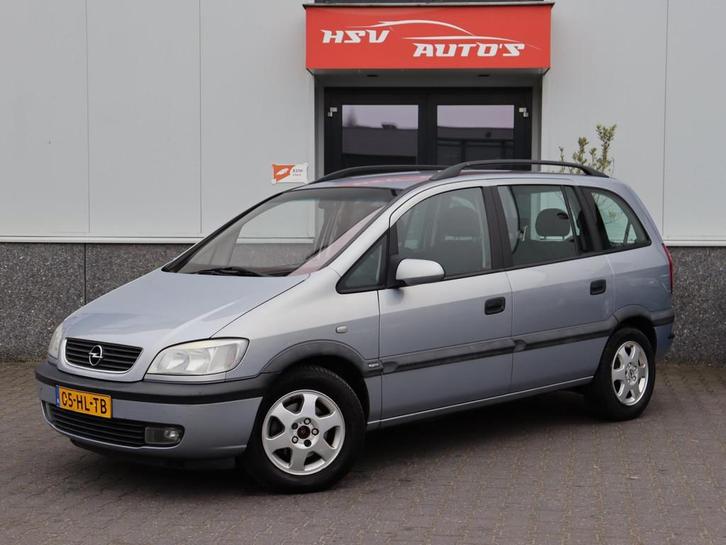 Opel Zafira 2.2-16V Elegance airco LM automaat org NL, Auto's, Opel, Bedrijf, Te koop, Zafira, ABS, Airbags, Airconditioning, Boordcomputer