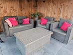 Loungeset/tuinset, Tuin en Terras, Ophalen, 5 zitplaatsen, Gebruikt, Bank