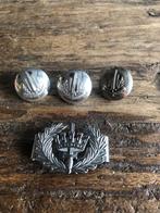 Politie knopen en schouder clip, Ophalen, Overige soorten, Nederland, Embleem of Badge