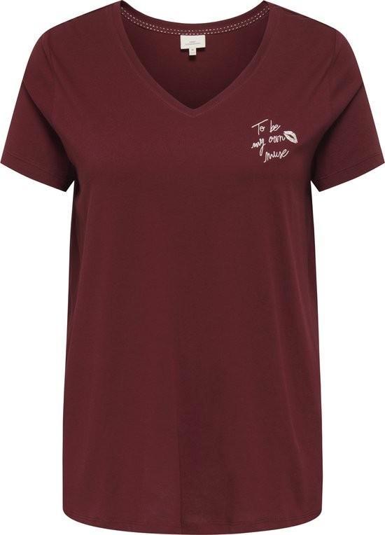 Carkallie V-hals shirt van Only Carmakoma
Maat 50/52 L, Kleding | Dames, Grote Maten, Nieuw, Shirt of Top, Rood, Ophalen of Verzenden