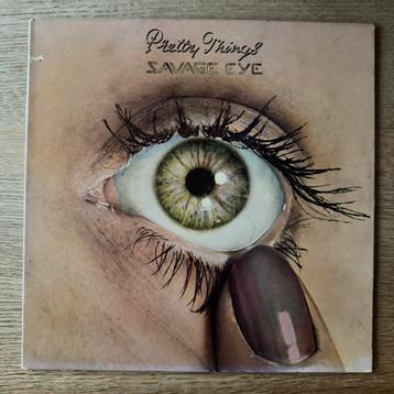 The Pretty Things Savage Eyes LP Vinyl 1975 USA Blues Rock beschikbaar voor biedingen