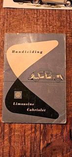 Handleiding kever ovaal 1955, Auto diversen, Handleidingen en Instructieboekjes, Ophalen of Verzenden