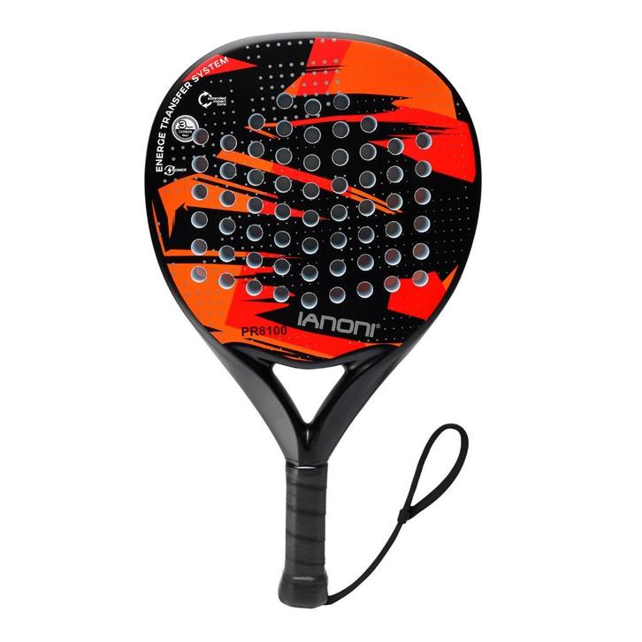 Padel Racket IANONI PR8100 Red, Sport en Fitness, Padel, Nieuw, Padelracket, Ophalen of Verzenden