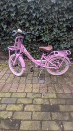 Roze kinderfiets 16 inch - Oefenfiets, Fietsen en Brommers, Fietsen | Meisjes, Ophalen, Gebruikt, 16 inch, Daisy