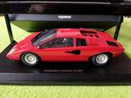 Lamborghini Countach LP400 Red 1974 Kyosho Boxed Modelauto, Ophalen of Verzenden, Zo goed als nieuw, Auto, Kyosho