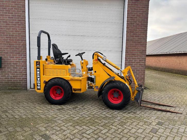 Knikmops KM250 Kniklader shovel loader (bj 2017), Zakelijke goederen, Machines en Bouw | Kranen en Graafmachines, Wiellader of Shovel
