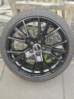 Audi RS6 Replica Velgen 19 inch met WINTERBanden, Auto-onderdelen, Banden en Velgen, Gebruikt, Banden en Velgen, Winterbanden