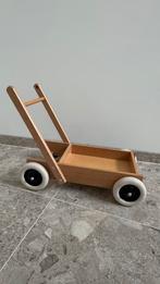 Egmont Toys Duwkar - Loopwagen Beukenhout, Ophalen, Nieuw, Duwvoertuig