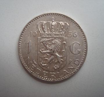 1 Gulden 1956 beschikbaar voor biedingen