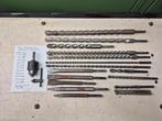 SDS diverse (lange) boren en  beitels., Ophalen, Zo goed als nieuw, Boor- en/of Breekhamer