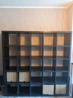 Ikea kallax kast met boxen, Huis en Inrichting, 150 tot 200 cm, Ophalen of Verzenden, Zo goed als nieuw, 150 tot 200 cm