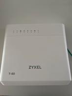 Zyxel T-50 Router - ZGAN, Computers en Software, Routers en Modems, Ophalen, Zo goed als nieuw, Router met modem