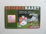 Seizoenkaart. Emmen. 2010/2011  Rode achterkant, Ophalen of Verzenden, Gebruikt, Overige binnenlandse clubs, Overige typen