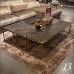 Blackbone Gold salontafels - Richmond Interiors, Ophalen, Rond, Nieuw, 50 tot 100 cm