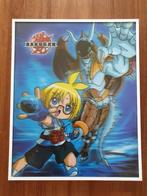 Bakugan 3D effect poster, Mooi ingelijst, Rechthoekig Staand, Ophalen of Verzenden, Zo goed als nieuw, A1 t/m A3