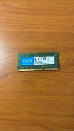 Crucial 4GB  DDR3L 1600 SODIMM 1.35v, Computers en Software, RAM geheugen, DDR3, Ophalen of Verzenden, Zo goed als nieuw, Laptop