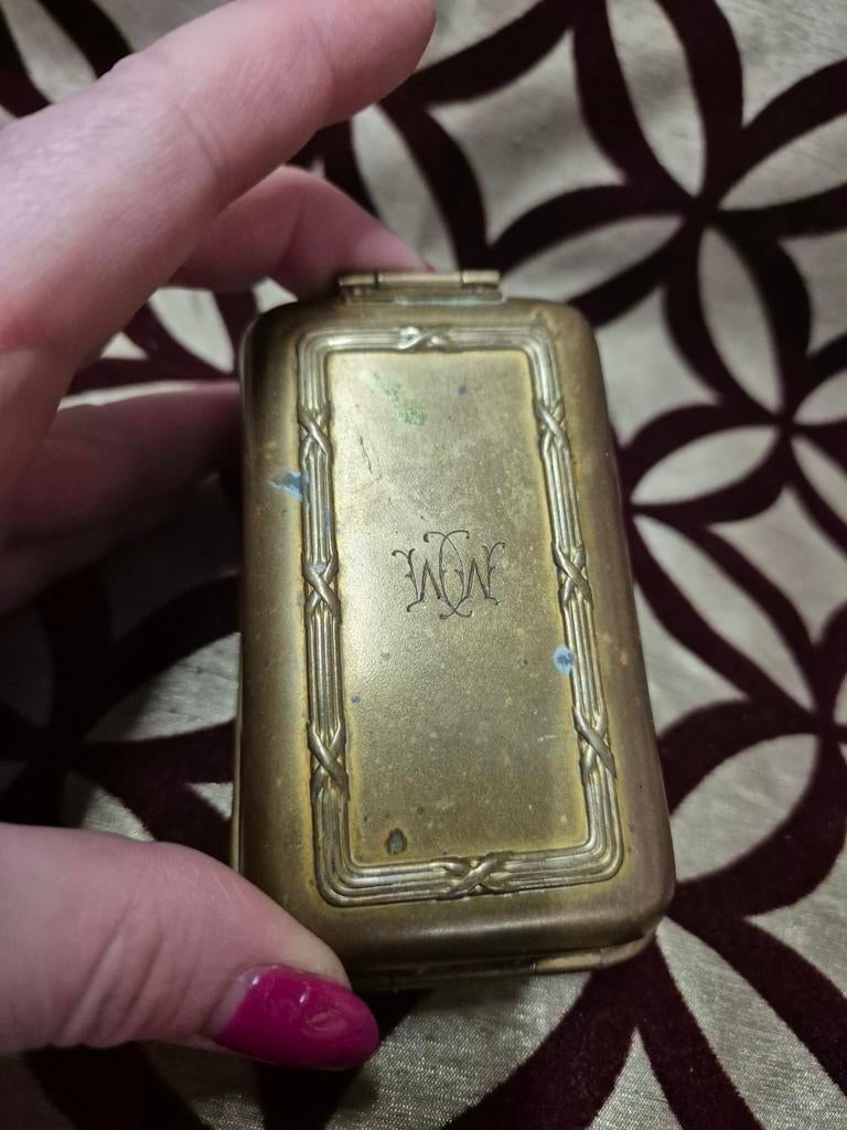 Vintage zak asbak - handig voor onderweg, Gebruikt, Onbekend, Ophalen of Verzenden, Onbekend