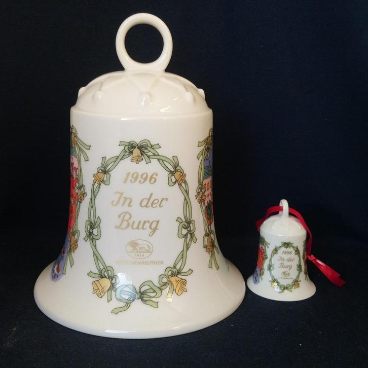 Hutschenreuther Maxi-Glocke jumbo kerstklok 1996, Diversen, Kerst, Zo goed als nieuw, Ophalen of Verzenden