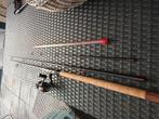 Luxux 360 light feeder met Shimano catana molen, Watersport en Boten, Hengelsport | Witvissen, Ophalen, Zo goed als nieuw, Molen