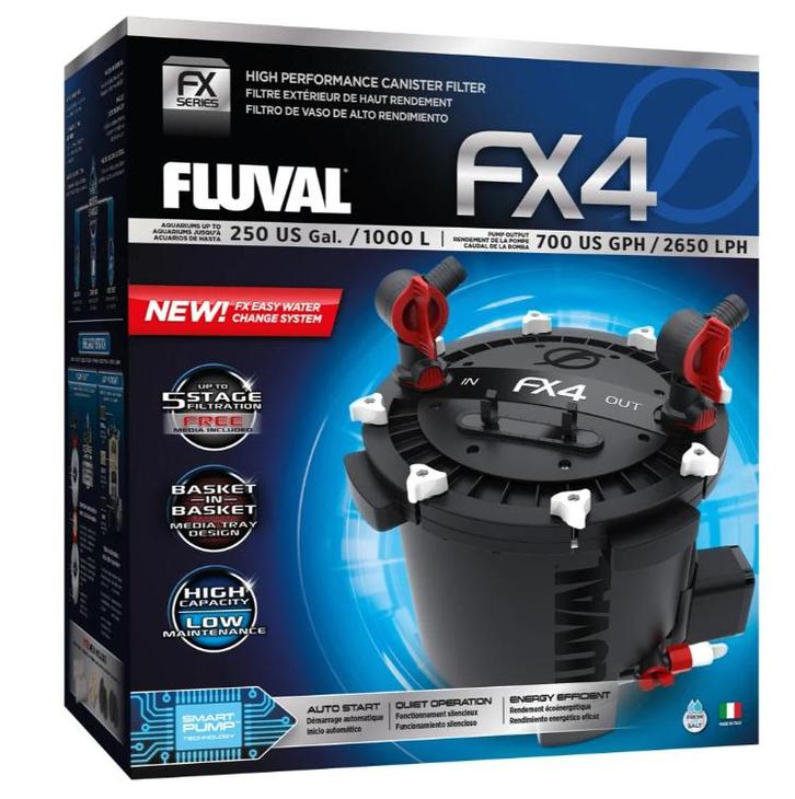 Fluval FX4 Extern Filter, Dieren en Toebehoren, Vissen | Aquaria en Toebehoren, Gebruikt, Filter of Co2, Ophalen