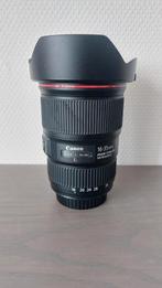 Canon EF 16-35mm f/4L IS USM lens, Ophalen, Zo goed als nieuw, Groothoeklens, Zoom