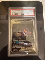 Gengar and mimikyu tag team alt art psa 10, Ophalen of Verzenden, Zo goed als nieuw, Losse kaart