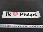 sticker EHV  Ik hou van PHILIPS, Verzamelen, Stickers, Ophalen, Zo goed als nieuw