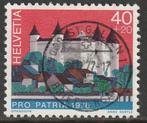 Zwitserland 1976 1076 Pro Patria 40c, Gest, Postzegels en Munten, Postzegels | Europa | Zwitserland, Ophalen of Verzenden, Gestempeld