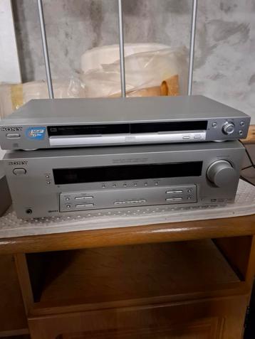 Sony Tuner Versterker Surround met DVD & Speakers beschikbaar voor biedingen